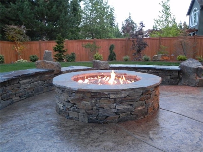 Fire Pit Gallery Increte Of Houston, Fire Pit Gallery